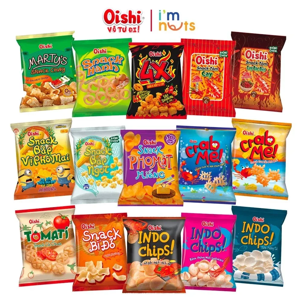 Ảnh sản phẩm Bim bim Oishi vừa 35g–40g