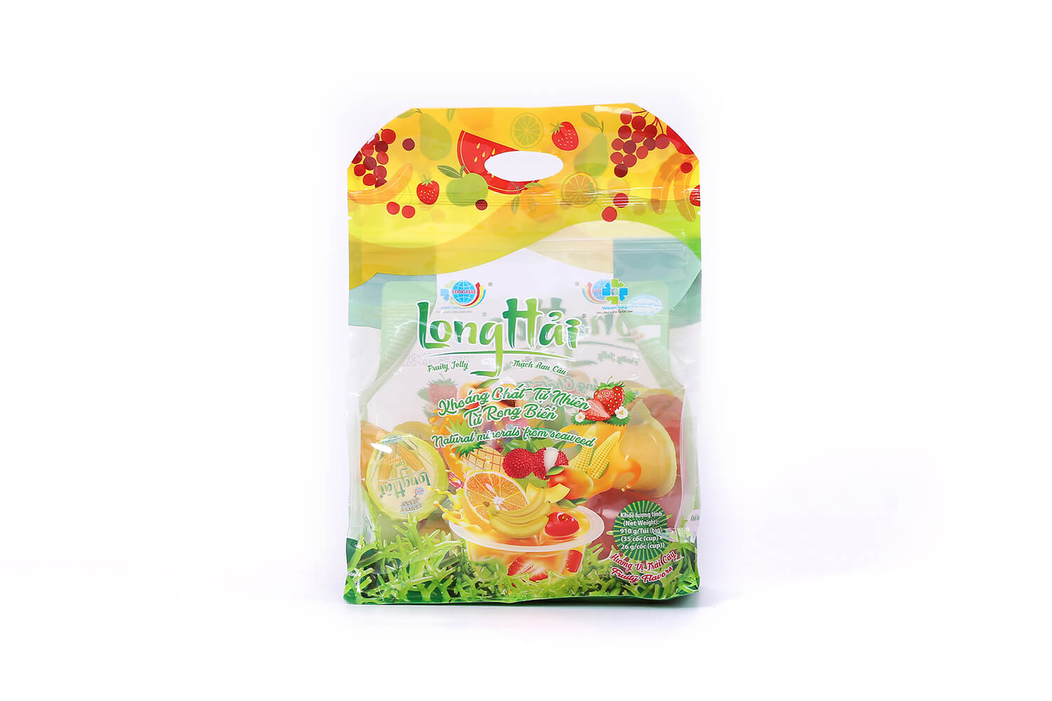 Ảnh sản phẩm Thạch Long Hải tổng hợp 910g (35 cái) (1/2)