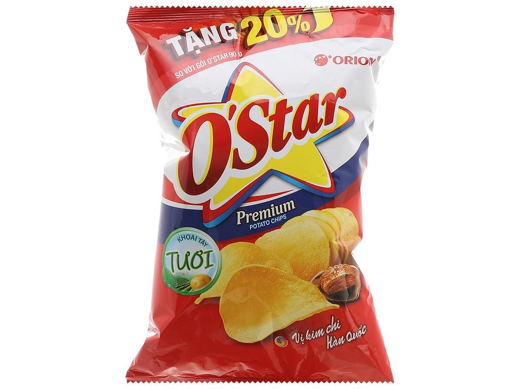 Ảnh sản phẩm Bim bim O'Star Kim Chi 90g