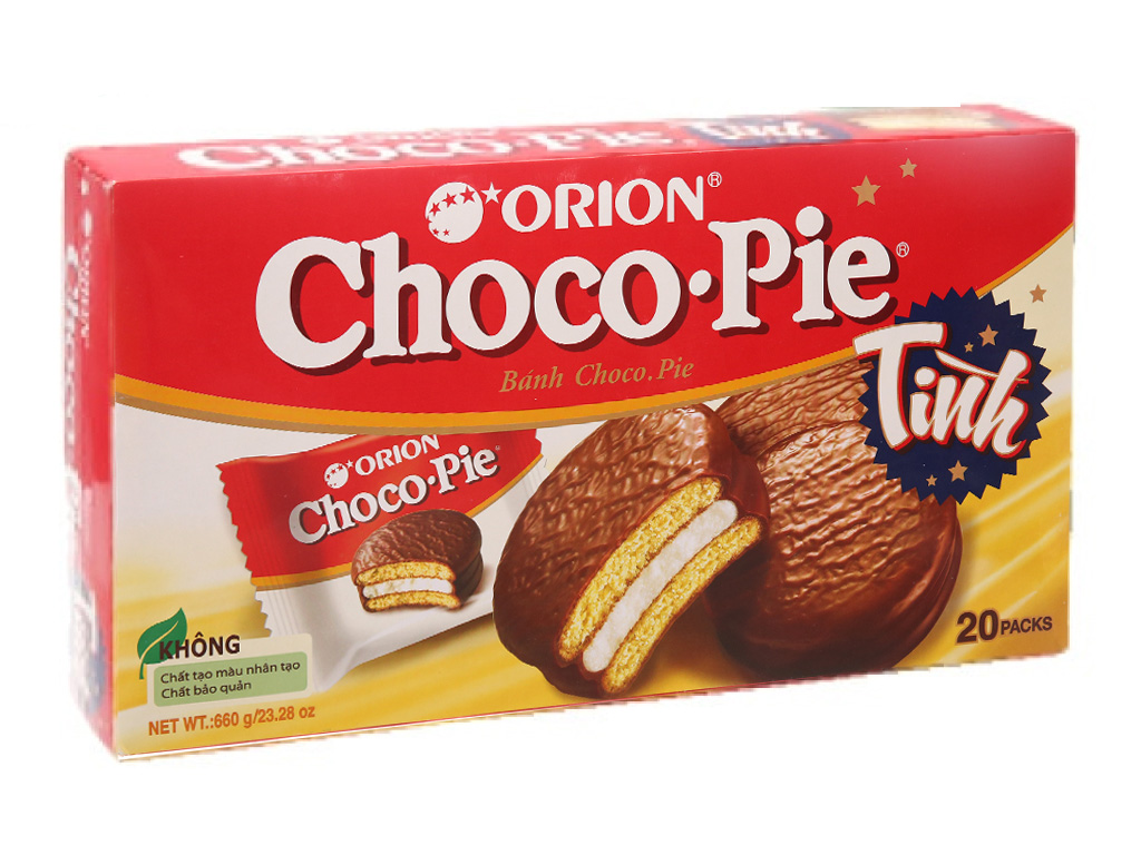 Ảnh sản phẩm Bánh Choco-pie 20 chiếc 660g (1/2)