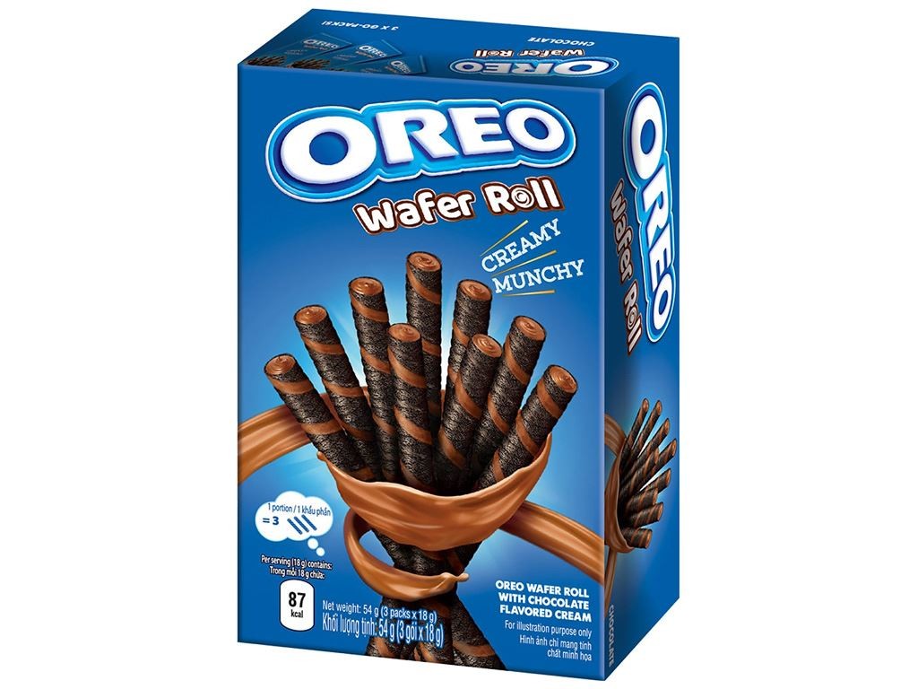 Ảnh sản phẩm Bánh quế Oreo chocolate 54g