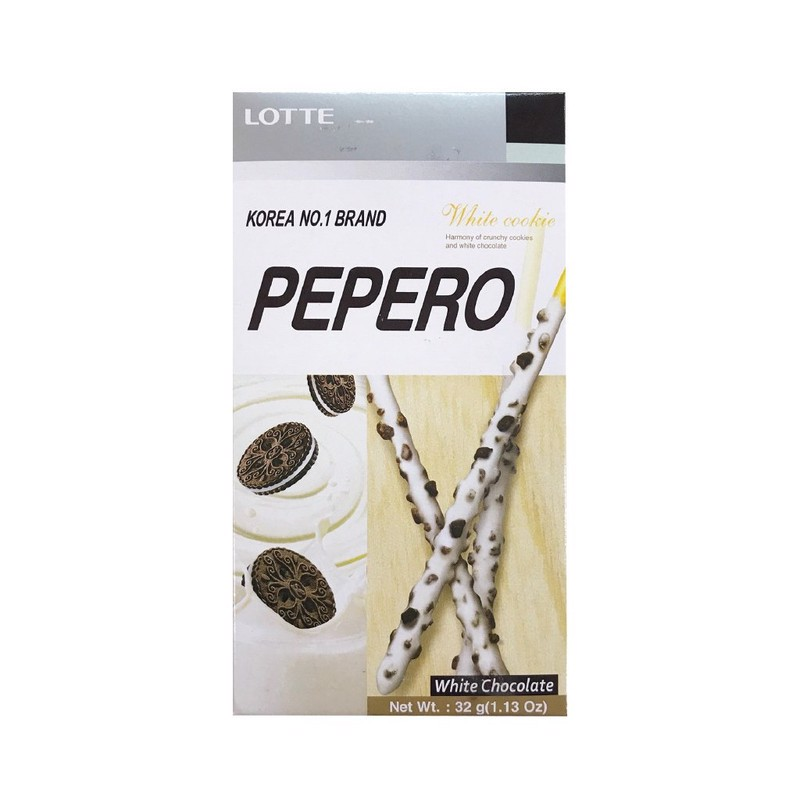 Ảnh sản phẩm Bánh que Lotte Pepero White Cookie 32g